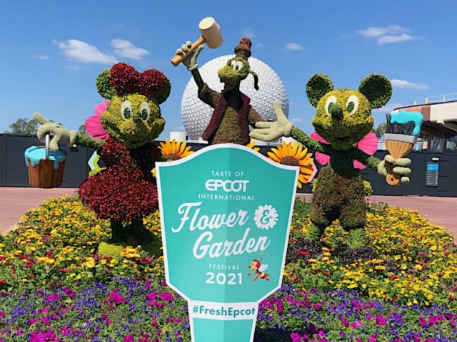 Can’t Make It To Disney’s Flower & Garden Festival This Year? “Pop In” For A Photo Tour Instead