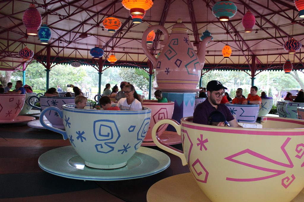 Tea Cups at the Disney Theme Parks 